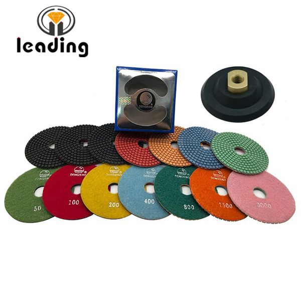 

set of 10 pcs dongsing wet polishing pads 100x3mm