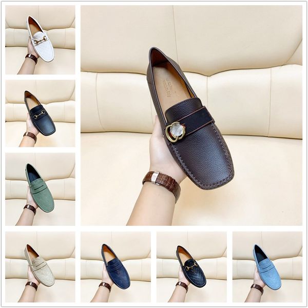 

2022 19ss classic business men's designer dress shoes fashion elegant formal wedding shoes luxury men slip on office oxford shoe for me, Black