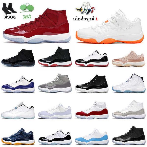 

boots authentic 11s mens basketball shoes jumpman 11 high trainers win like 96 citrus low conc, Black