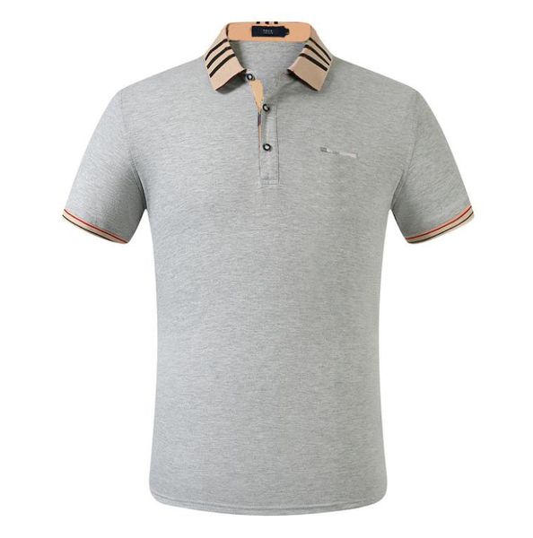 

2022 summer casual mans t shirt mens polos embroidery breathable 100%cotton comfortable man shirts, White;black