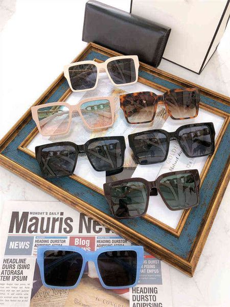 

sunglasses women's net hongfeng same fashion large box trend ch0731 shades vintage eyeglasses fashion, White;black