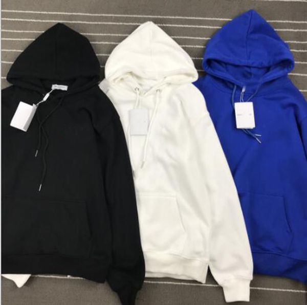 

s-5xl fashion men and women hoodies men sweatshirts 2021 new spring autumn solid white color hip hop streetwear thrasher hoodie man's c, Black