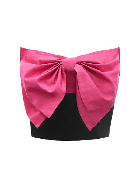 

big bow two tone tube m3xo#, White