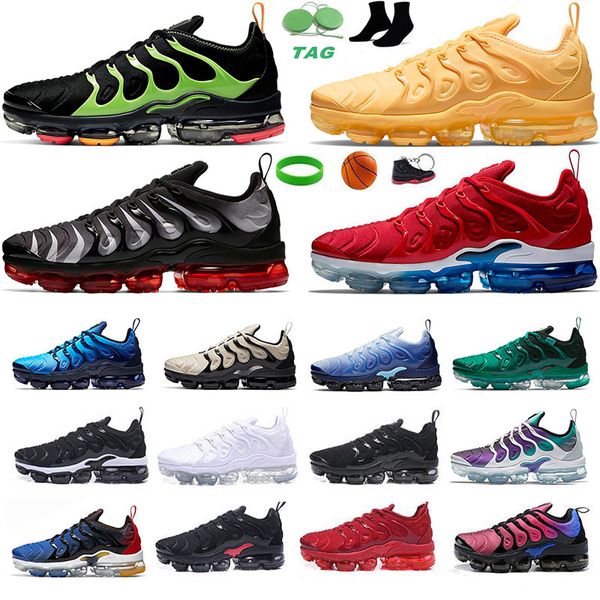 

2022 tn plus running shoes fashion mens womens terrascape all black griffey reflective grey white blue trainers designer sports sneakers who