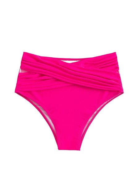 

ruched crossover bikini bottom e4dd#, White;black