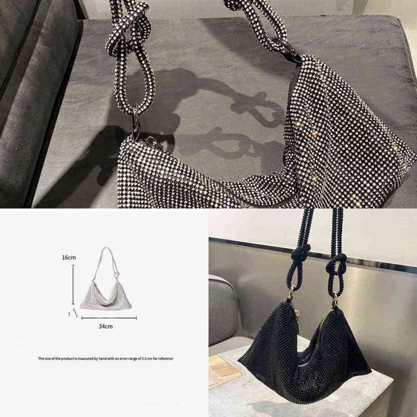 

women designer bags shoulder bag handbags handle rhinestones evening clutch bag silver shiny crystal dinner party wedding purses and handbag