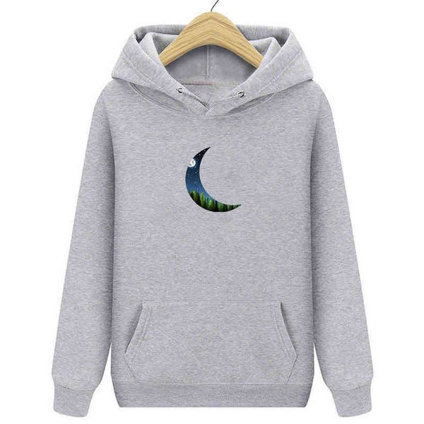 

hoodies sweatshirts designer hoodie nasa co branded men's women's loose round neck hooded jacket couple spring autumn pullover, Black