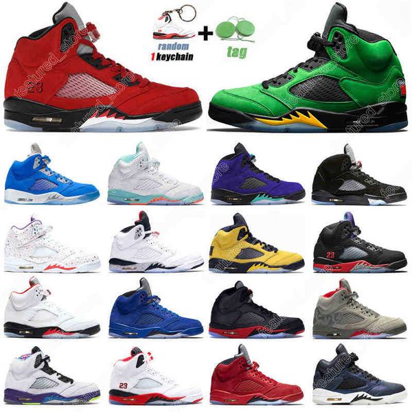 

dropshipping 5s raging red basketball shoes 5 blue bird hyper royal og black metallic alternate grape mens trainers outdoor sports