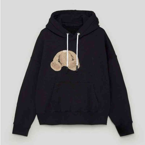 

men's hoodies sweatshirts mens sweaters women aw bear womens pullover sweatshirt fashion men clothing 12-color s-xl ema8, Black