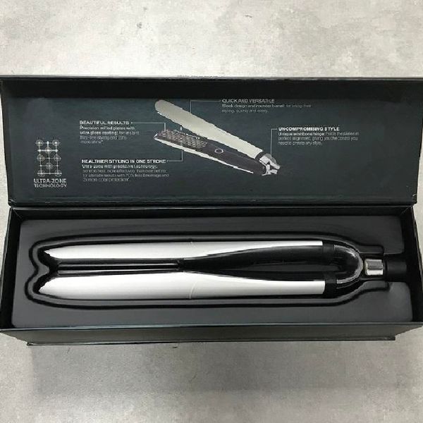 

hair straighteners professional styler flat hair iron straightener styling tool white and black color good quality