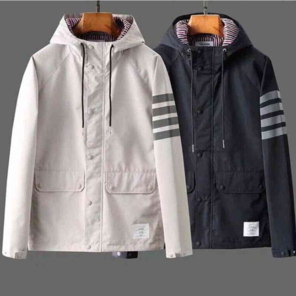 

fashion clothing mens hooded casual jacket men style fashion men's jacket clothes for teenagers coat male blazer, Black;brown
