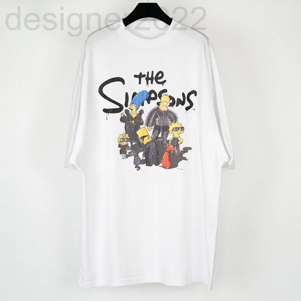 

women's t-shirt designer b house ceiling version simpson co branded series printed short sleeves can be solid or white b8mo