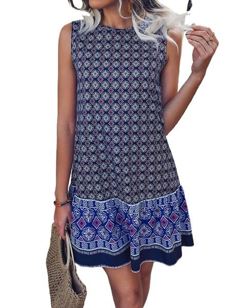 

g.eo print s.mock d.ress 88u4#, Black;gray