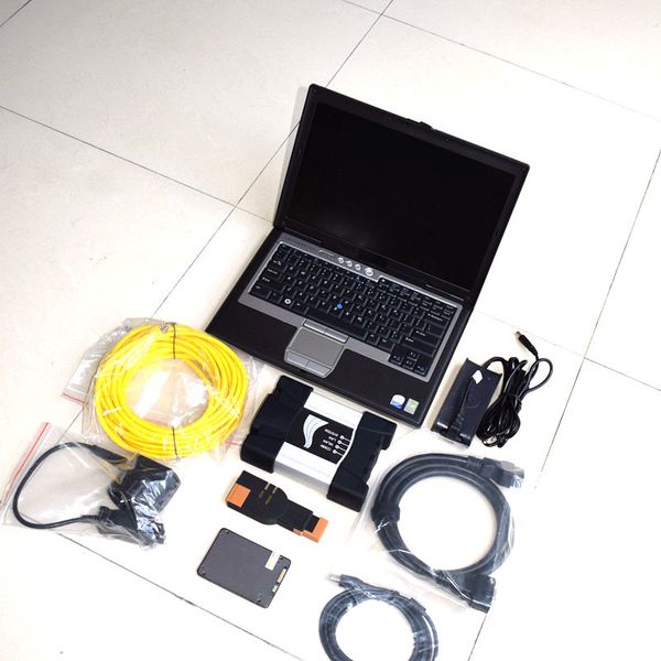 

auto diagnostic tool for bmw icom next scanner diagnosis programmer icom next a b c with softw-are v2023.01 ssd 720gb super in d630 used lap