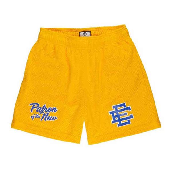 

luxury brand fashion mens eric emanuel shorts ee casual mesh short designers newyork city skyline gym running fitness beach jogging women lo, White;black