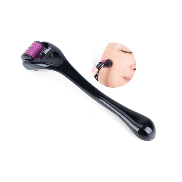 

factory direct beauty microneedle roller micro needle derma rolling massage 540 needles titanium dermaroller therapy for facial skin care fa