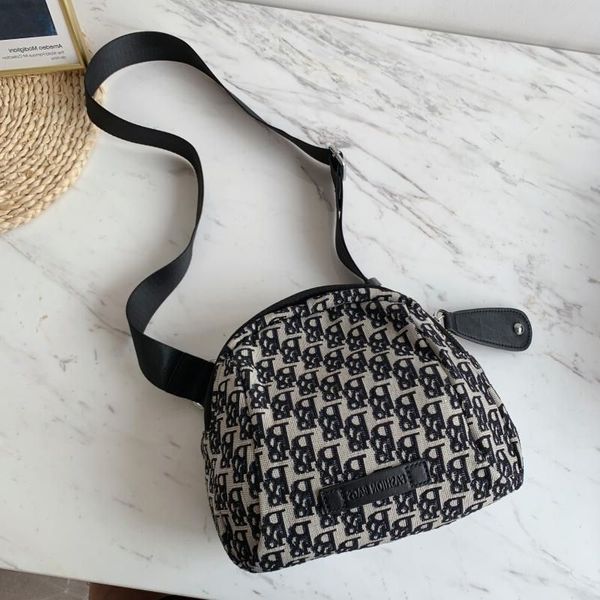 

fashion ladies shell bag women's autumn winter new canvas soft leather shoulder multifunctional versatile messenger designer bags for w