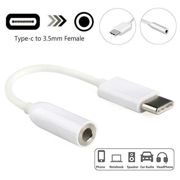 

dhl usb c type c to 3.5mm aux audio headphone jack cable adapter