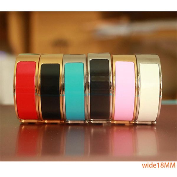 

clssic 18mm fine bracelet bangle titanium steel lover's-wedding bracelet whole engraved insidde oval fashion bracelet wom293l, Black