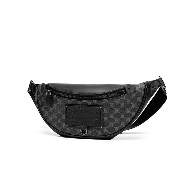 

lattice day packs designer men's crossbody bag mini luxury handbags men leather coin purse phone zipper shoulder chest bag money pouch