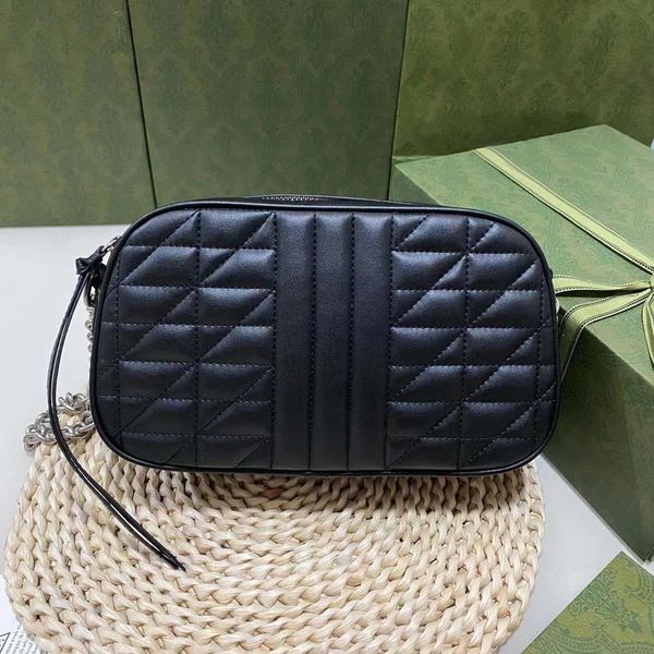 

2021 fashion flip women's camera leather shoulder messenger ladies chain bag