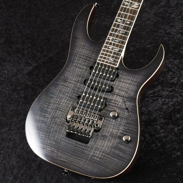 

j.custom rg8570z-bre black rutile electric guitar