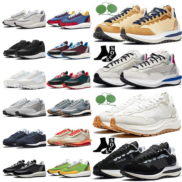 

vaporwaffle mens running shoes waffle pegasus fragment undercover ldwaffle ldv clot pure platinum sail white nylon noir men women trainers