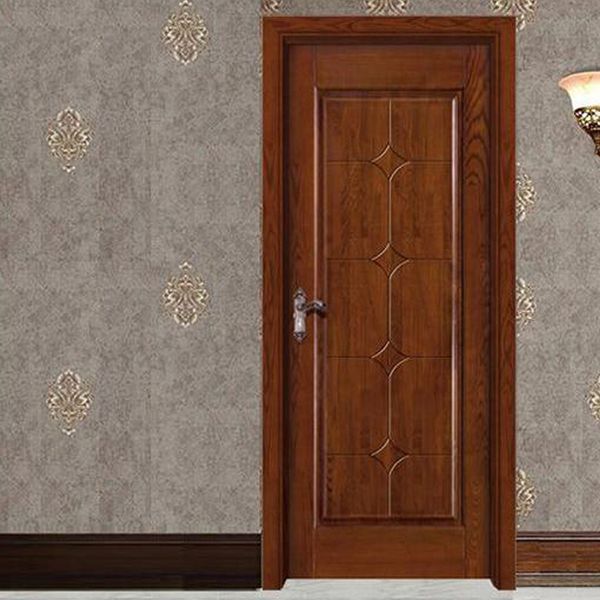 

factory direct sales red walnut log solidwood door is an indoor flat open solid wood door bedroomlog paintdoor