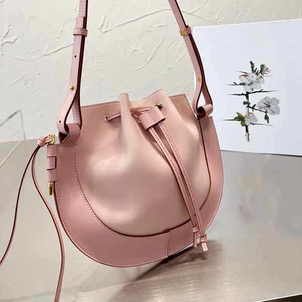 

6 colors original saddle artistic shoulder bag vintage crossbody women cosmetic bags patchwork half moon party cross body black wallets