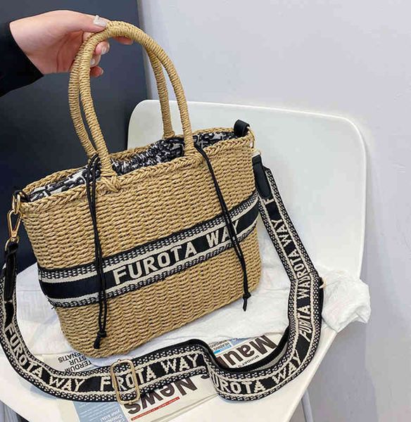 

purse online purse new woven signature large capacity messenger bag signature beach vegetable basket handbag