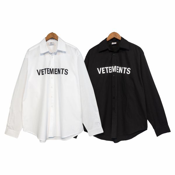 

letter print shirt men women white blouse long sleeve oversize shirts, White;black