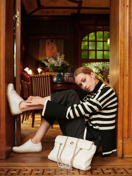 

motf premium wool blend turtleneck oversized sweater m8ab#, White;black