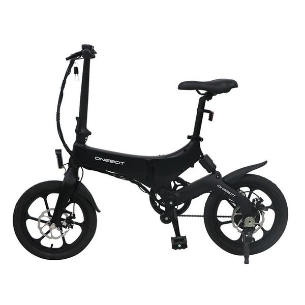 

eu stock onebot s6 electric bike folding bicycle 250w 50km mileage255i234y, Silver;blue