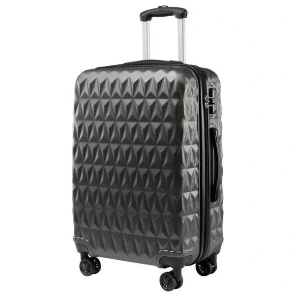 

suitcases unique large-capacity rolling luggage customs lock 20/24/28 inch trolley suitcase silent aircraft wheel bag luxury valise