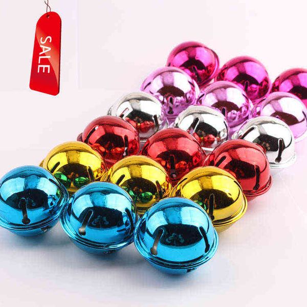 

factory outlet lacquer bell christmas five-star diy colored aluminum 40mm