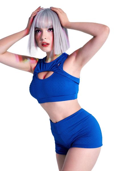 

romwe 3pack plain bikini swimsuit 28c7#, White;black