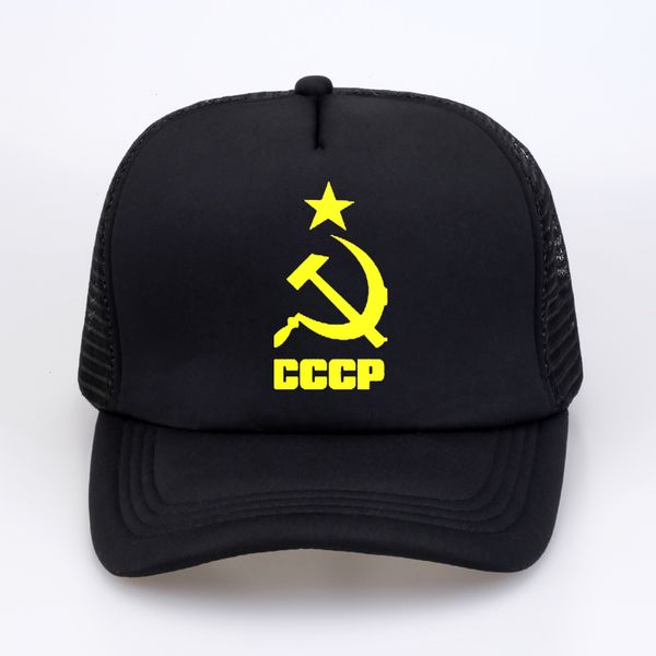 

cccp ussr russian baseball cap men100% cotton mesh breathable snapback hat cccp letter gorras hombre, Blue;gray