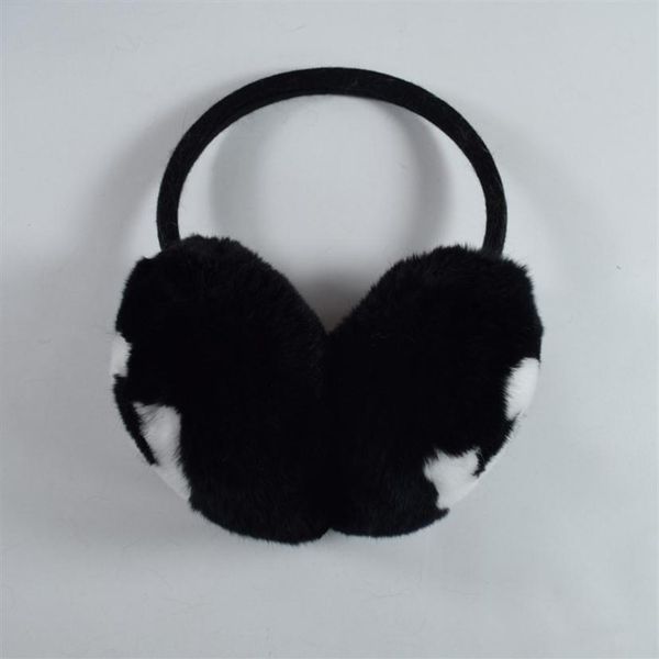 

winter earmuffs female rabbit velvet earmuffs classic brand ear muffs fashion warm warm plush earmuffs302j, Blue;gray