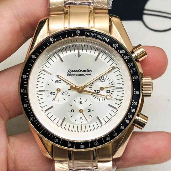 

chronograph superclone watch watches wrist luxury fashion designer automatic mechanical chaoba meibai automatic cl056 mens, Slivery;golden