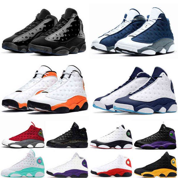 

jordens 4 13 13s men women outdoor shoes red flint starfish gold glitter bred court purple playground he got game barons sports sneakers y1z, Black