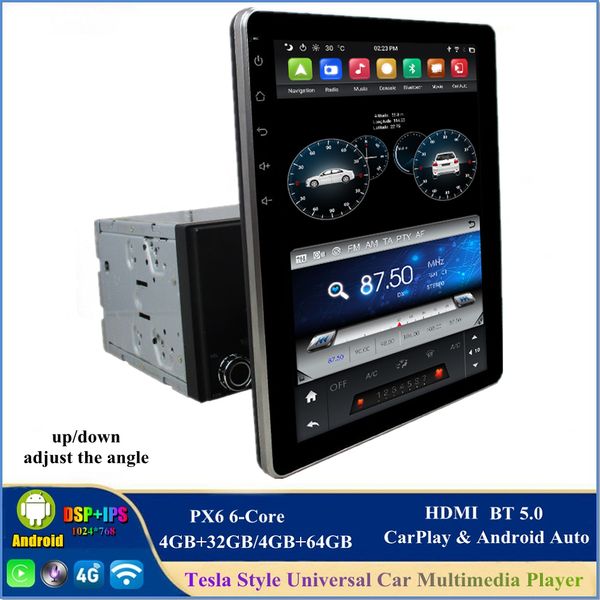 CarPlay Android Universal DSP PX6 2 DIN 9,7