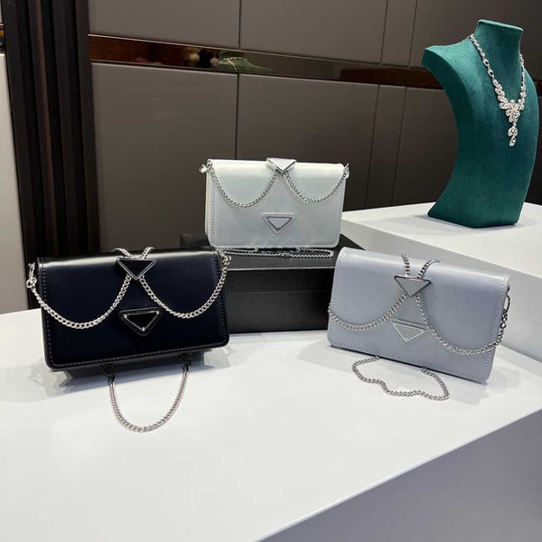 

designer clutch bag shoulder bags handbags wallet cross body luxury mini purse genuine leather high-quality chain women's fashion with