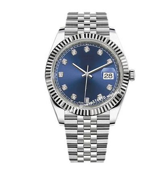 

new mens watches 28/31/36/41mm mechanical automatic full stainless steel luminous waterproof diamond women watch couples style classic wrist, Slivery;brown