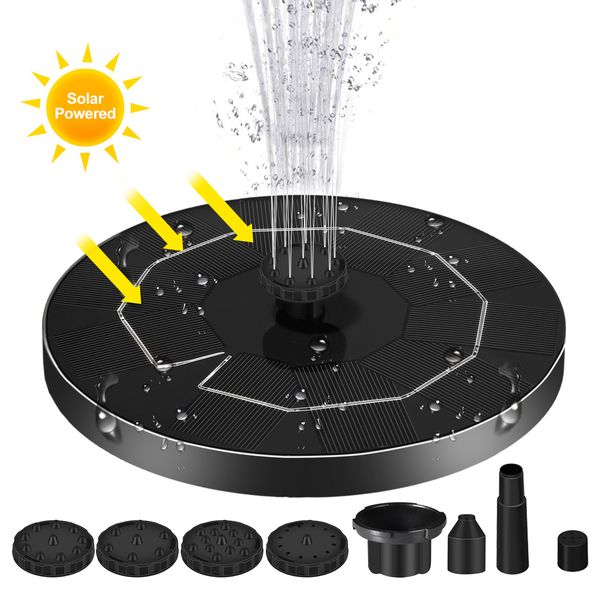 

5v 3.5w solar fountain innovative outdoor floating fountain spashg
