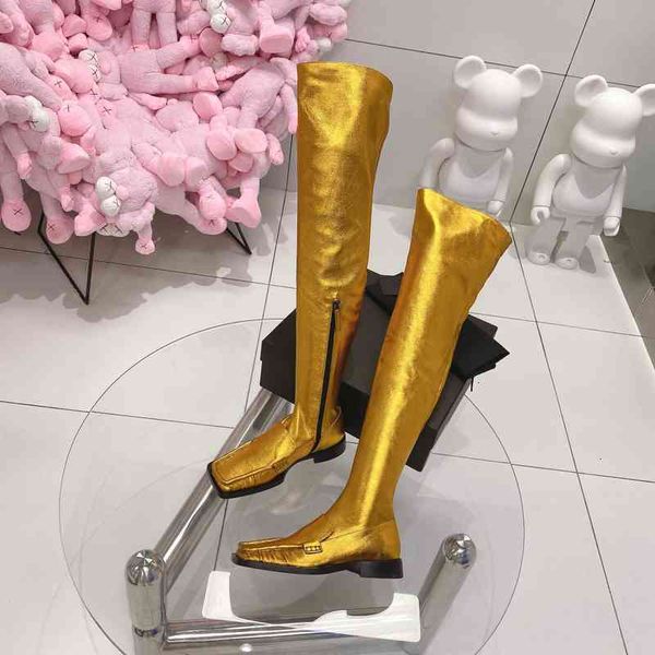 

women's leather boots high heels retro winter shoes low square head series, Black