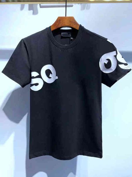 

2022ss mens dsqsury designer t shirt paris fashion tshirts summer dsq t-shirt tees male 100% cotton st537, White;black