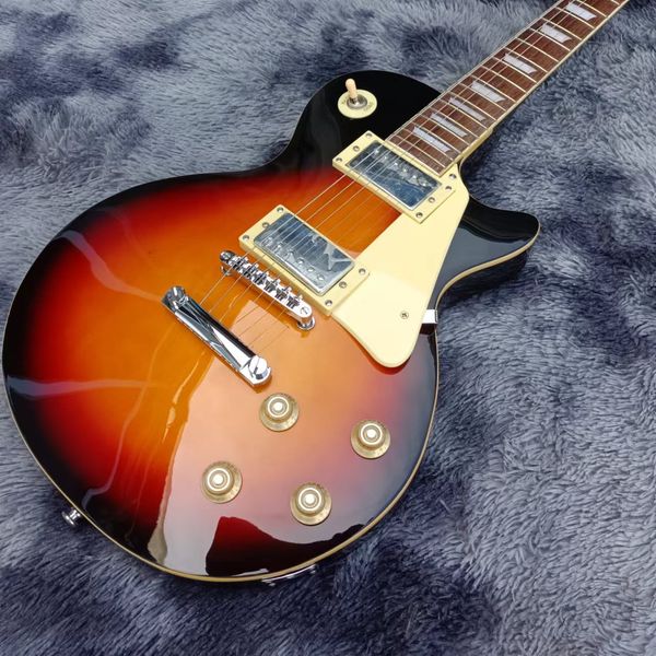 

oem electric guitar chrome hardware delivery support customize finish gloss