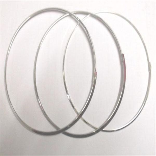

10pcs/lot silver plated choker necklace cord wire for diy craft jewelry gift 18inch w18325y, White;red