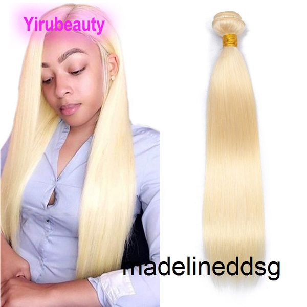 

brazilian indian huma hair 613 blonde one bundle 1 pieces/lot straight human har extensio double wefts weaves straight bundle 10-40inch zh2v, Black