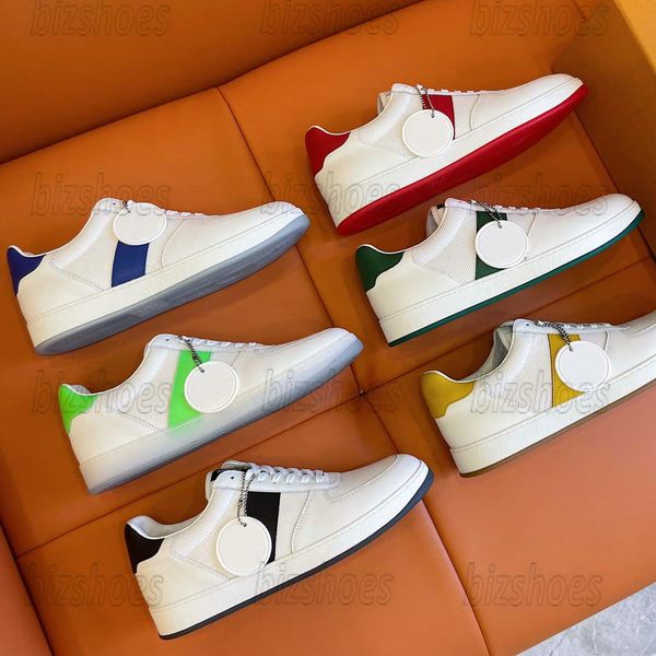 

rivoli trainers low shoes luxurys mens designers sneaker monograms luxembourg lace up vintage casual shoe chaussures calfskin tattoo trainer, Black